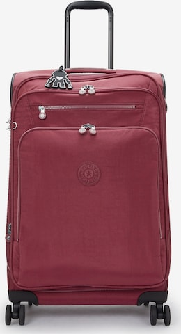 KIPLING Trolley 'New Youri' in Rood: voorkant