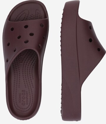 sarkans Crocs Ādas čības