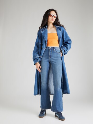 TOPSHOP Flared Jeans 'Jamie' in Blau