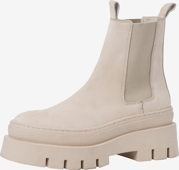 TAMARIS Chelsea Boots in Beige: front