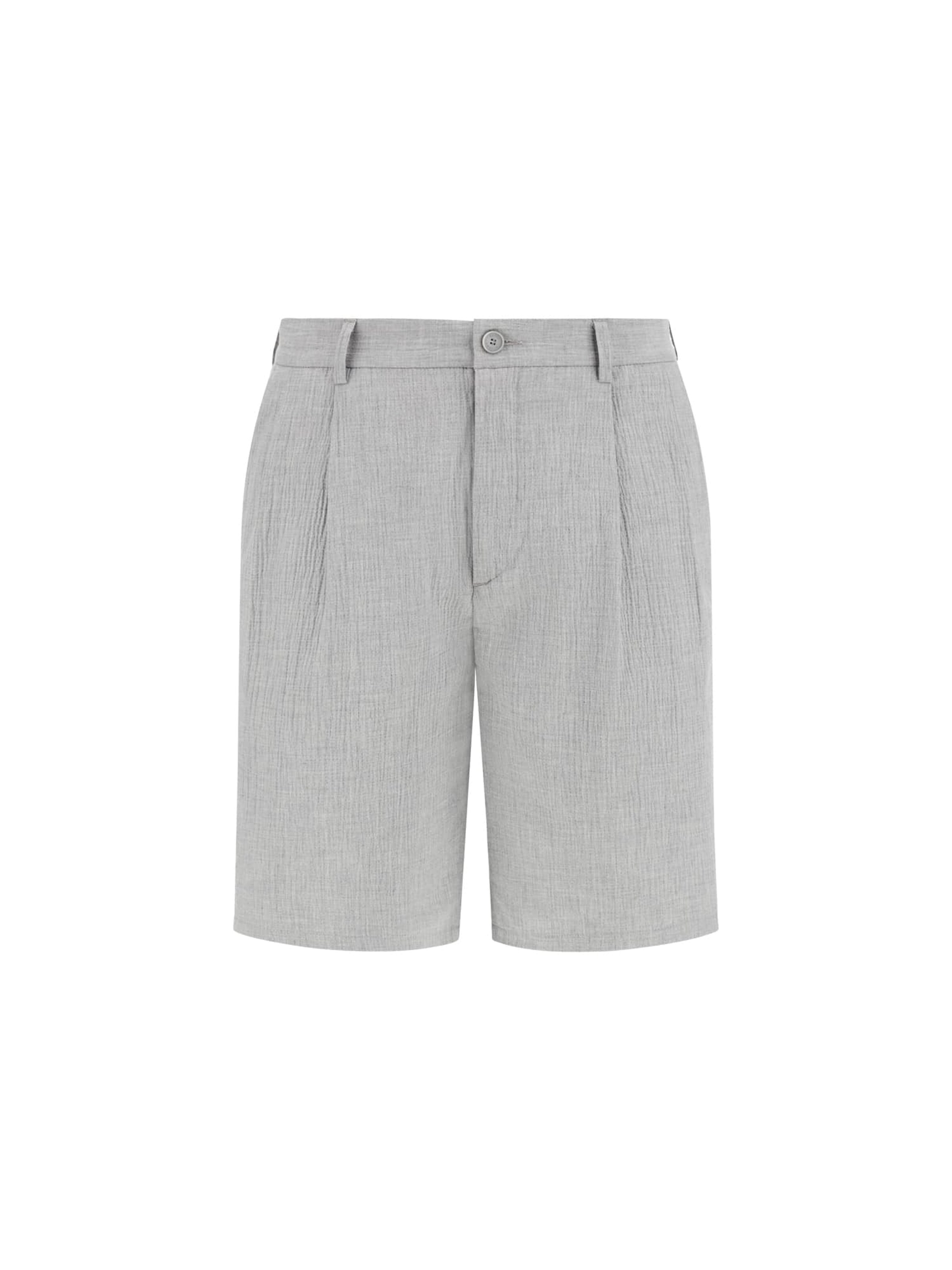 Boggi Milano Свободный крой Брюки со складками в Серый: спереди