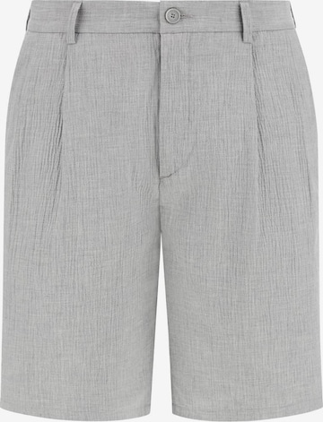Pantalon à pince Boggi Milano en gris : devant