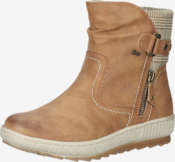 Relife Boots in Beige: front