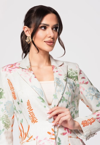 Ombre Blazer in Beige