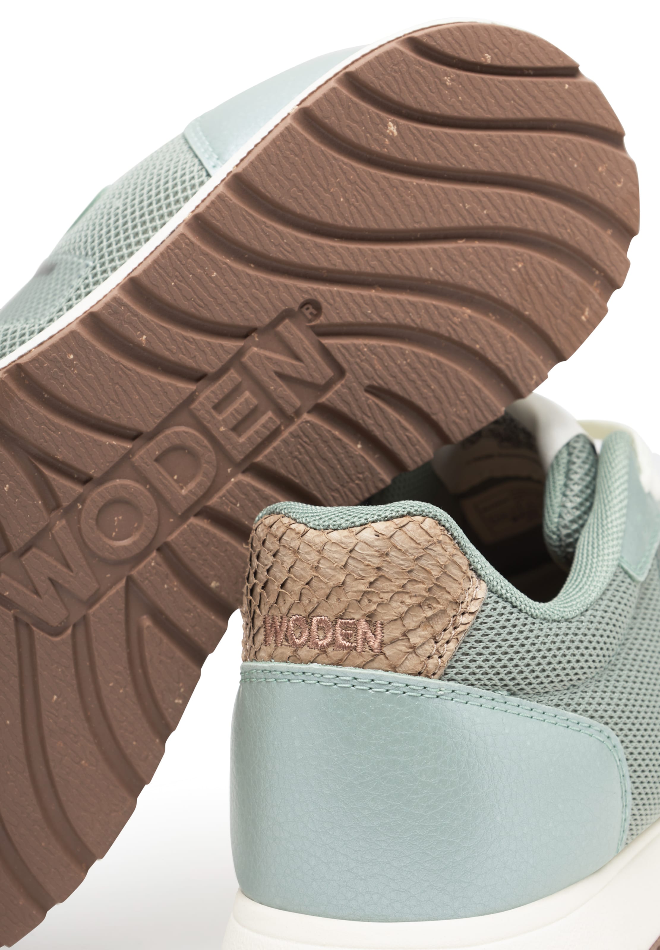 WODEN Sneakers laag in Groen