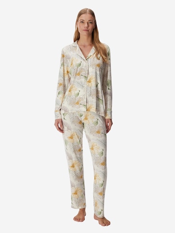 Pyjama 'Tulipa' Goldenbay en beige : devant