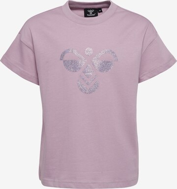 Hummel Shirt in Lila: predná strana