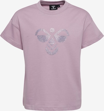 T-Shirt Hummel en violet : devant