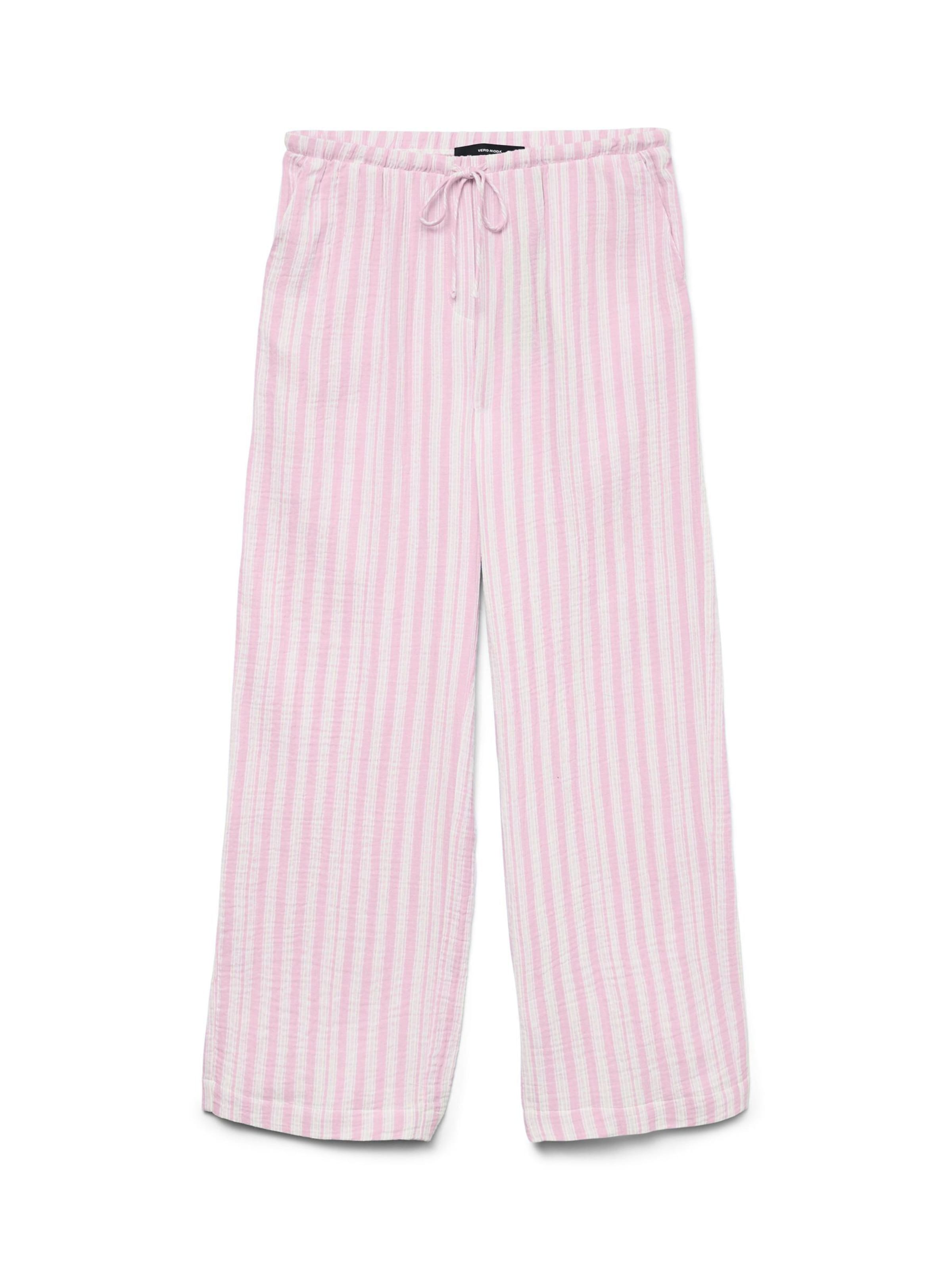 VERO MODA Wide Leg Bukser 'VMNanna' i pink: forside