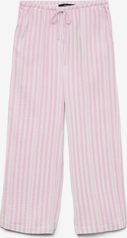 VERO MODA Wide Leg Bukser 'VMNanna' i pink: forside