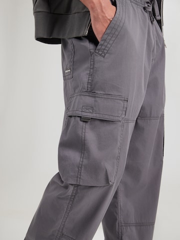 HOLLISTER Baggy Παντελόνι cargo σε γκρι