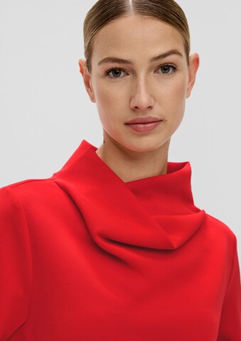 s.Oliver Sweatshirt in Rot