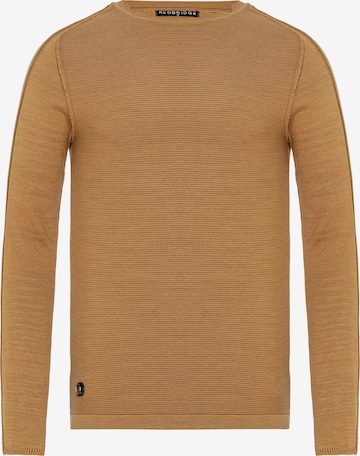 Redbridge Sweater 'Boulder' in Brown: front