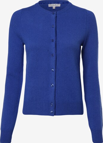 Marie Lund Knit Cardigan in Blue: front