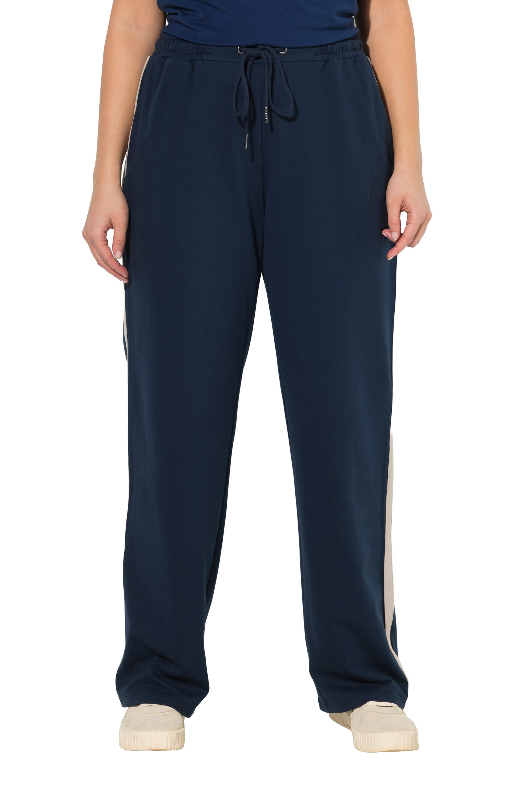 Ulla Popken Regular Hose in Blau: Vorderseite