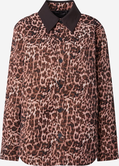 Geacă de primăvară-toamnă & Other Stories pe maro / portocaliu piersică / portocaliu somon / negru, Vizualizare produs