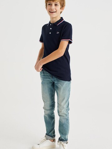 WE Fashion Poloshirt in Blau