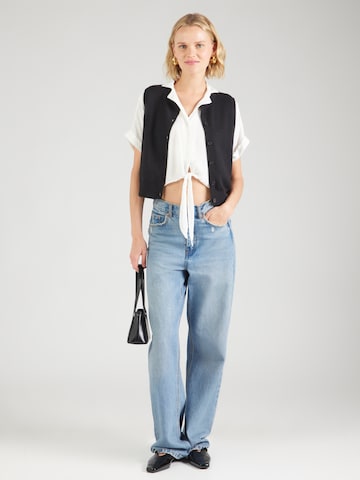 Chemisier 'ONLPaula' ONLY en blanc