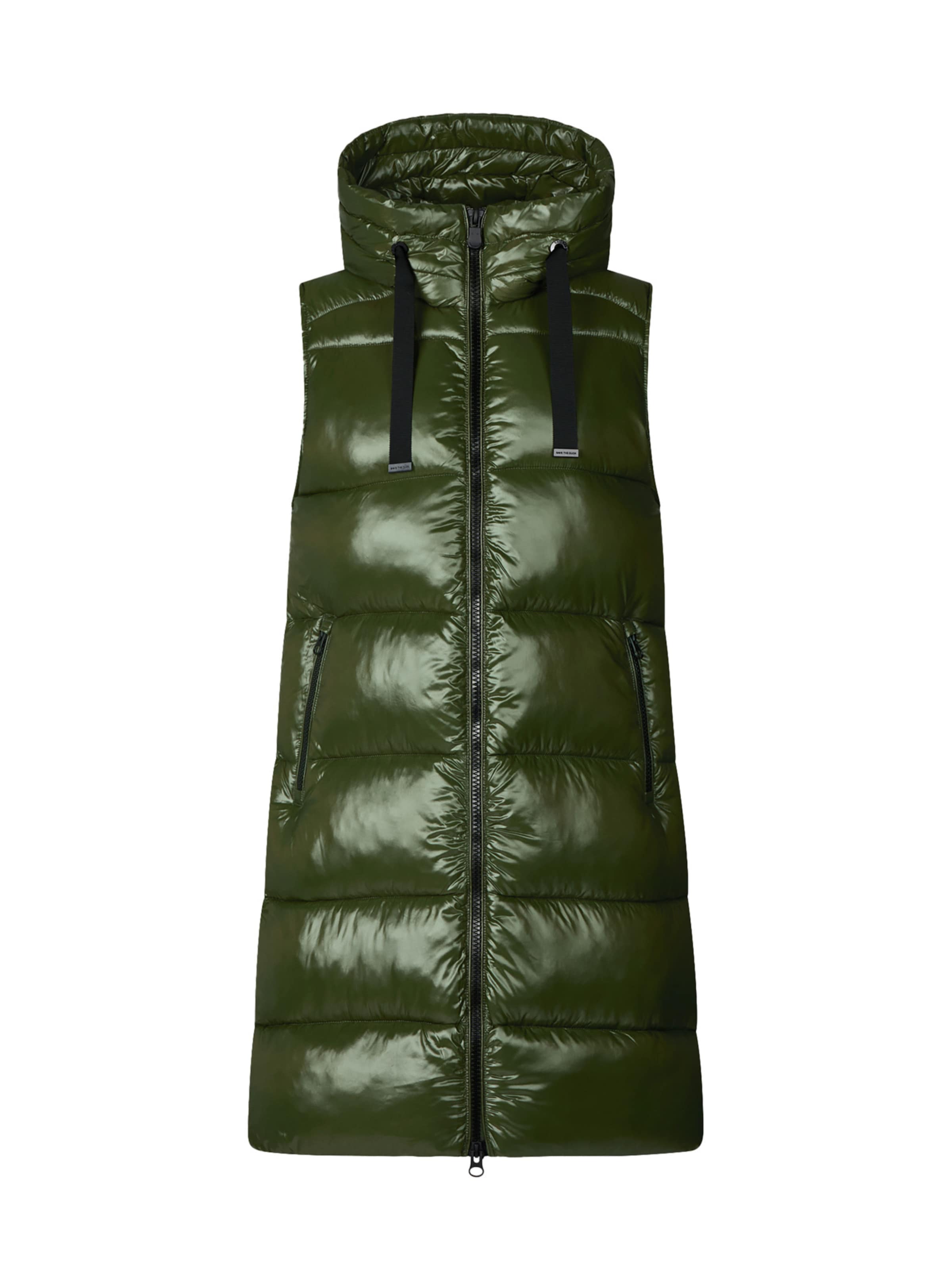 SAVE THE DUCK Bodywarmer ' Iria ' in Groen: voorkant