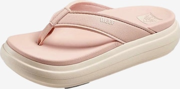 Infradito 'Cushion Bondi' di REEF in rosa: frontale