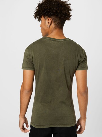 T-Shirt 'Ride Fast' Key Largo en vert