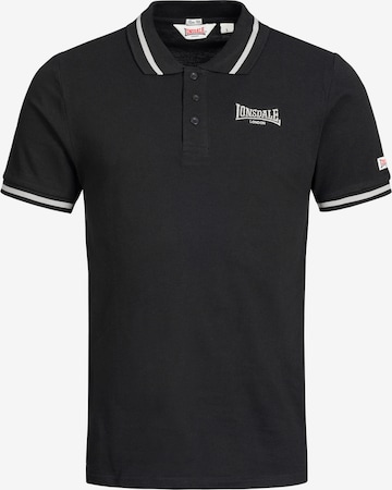 LONSDALE Koszulka 'Causton' w kolorze czarny: przód