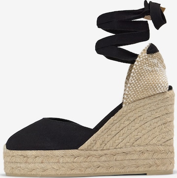 juoda Castañer Espadrilės 'CARINA': priekis