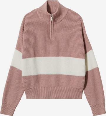 MANGO TEEN Sweatshirt in Pink: front