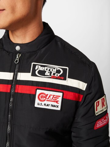 Petrol Industries - Chaqueta de entretiempo en negro