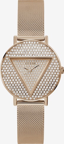 GUESS Analoog horloge 'ICONIC ' in Roze: voorkant