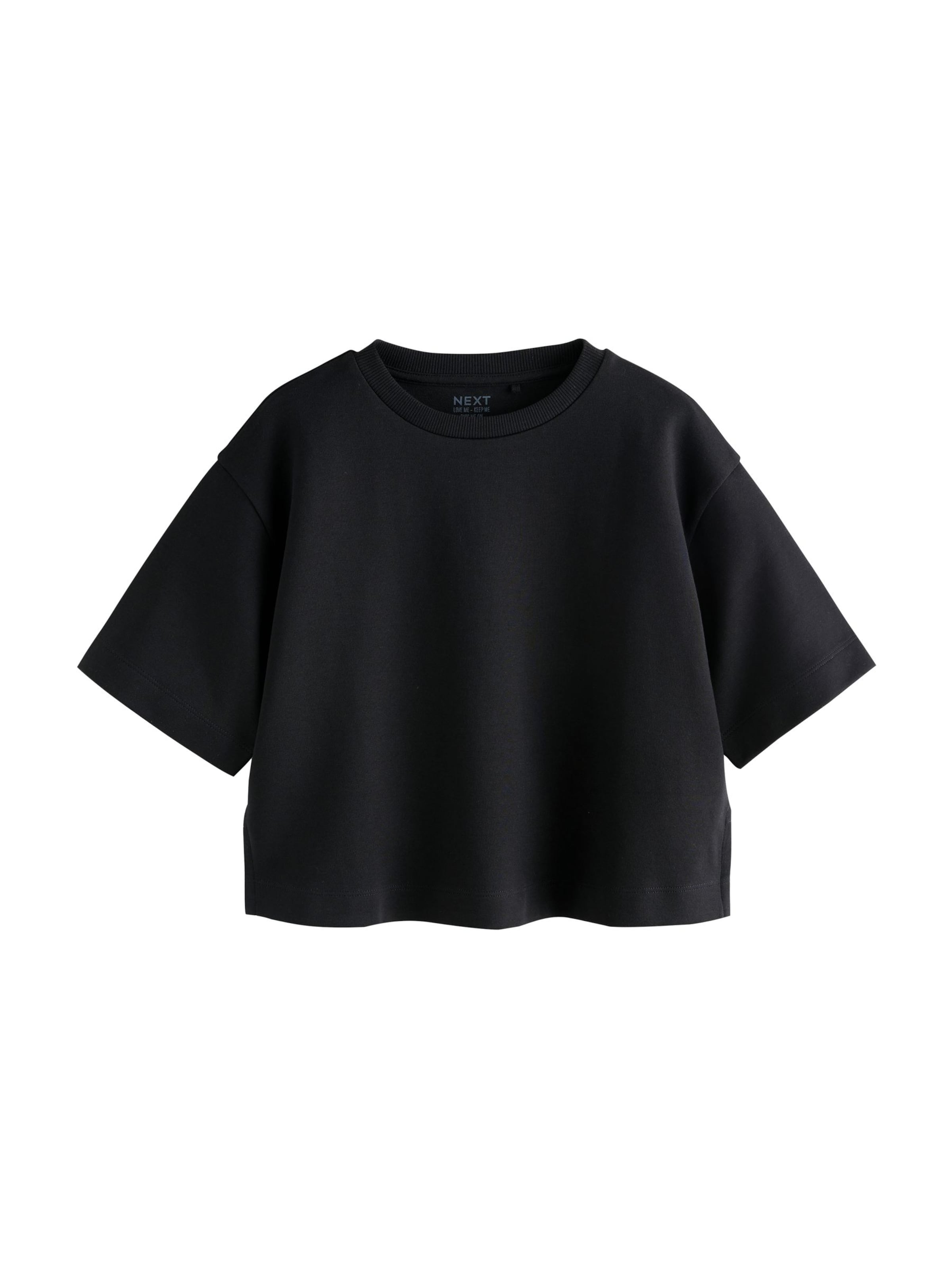 Next T-Shirt in Schwarz: Vorderseite