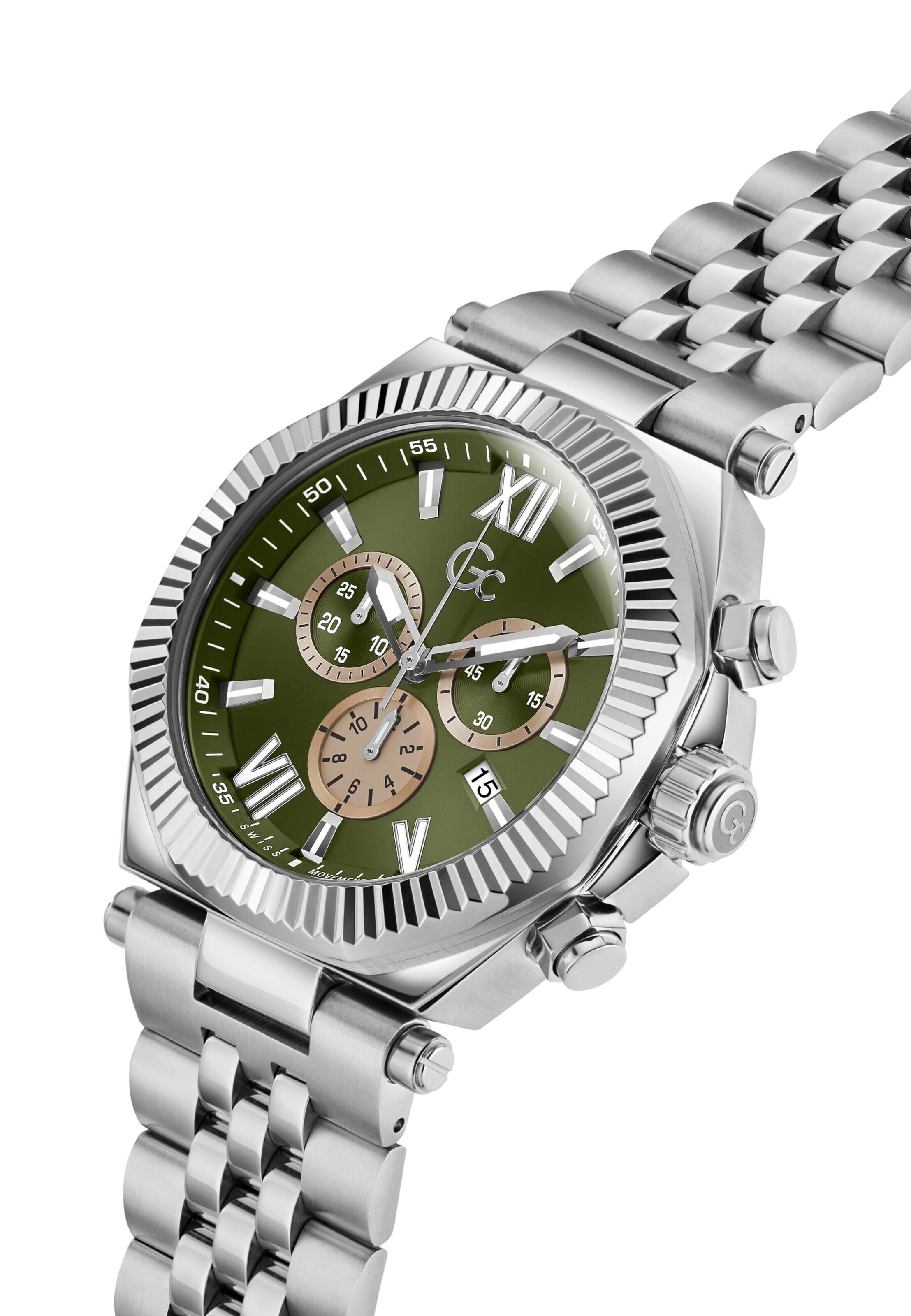 Gc Analog watch 'Atlas' in Silver
