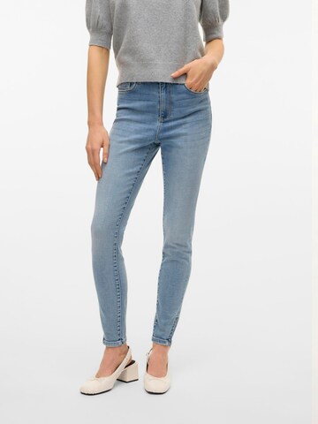 VERO MODA Skinny Jeans 'VMBe' in Blue: front