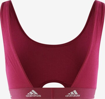 Bustier Soutien-gorge ' SCOOP BRALETTE ' ADIDAS SPORTSWEAR en rouge