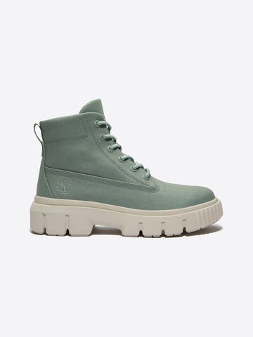 TIMBERLAND - Botines con cordones en verde