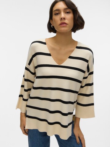 VERO MODA Pullover 'Saba' i beige