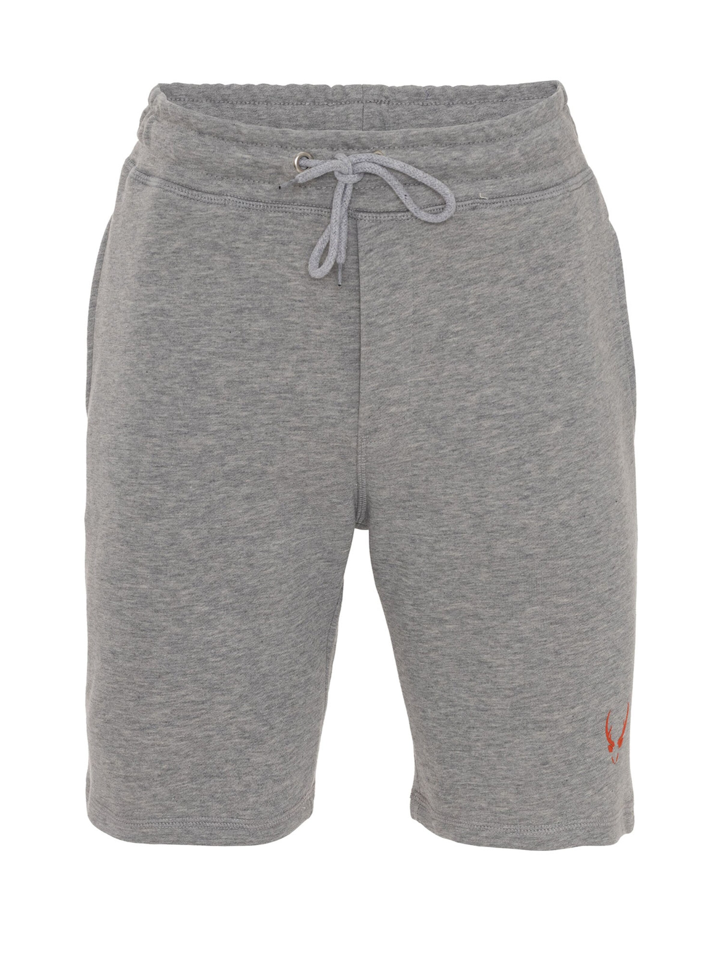 By Diess Collection Regular Trousers in Grey: front