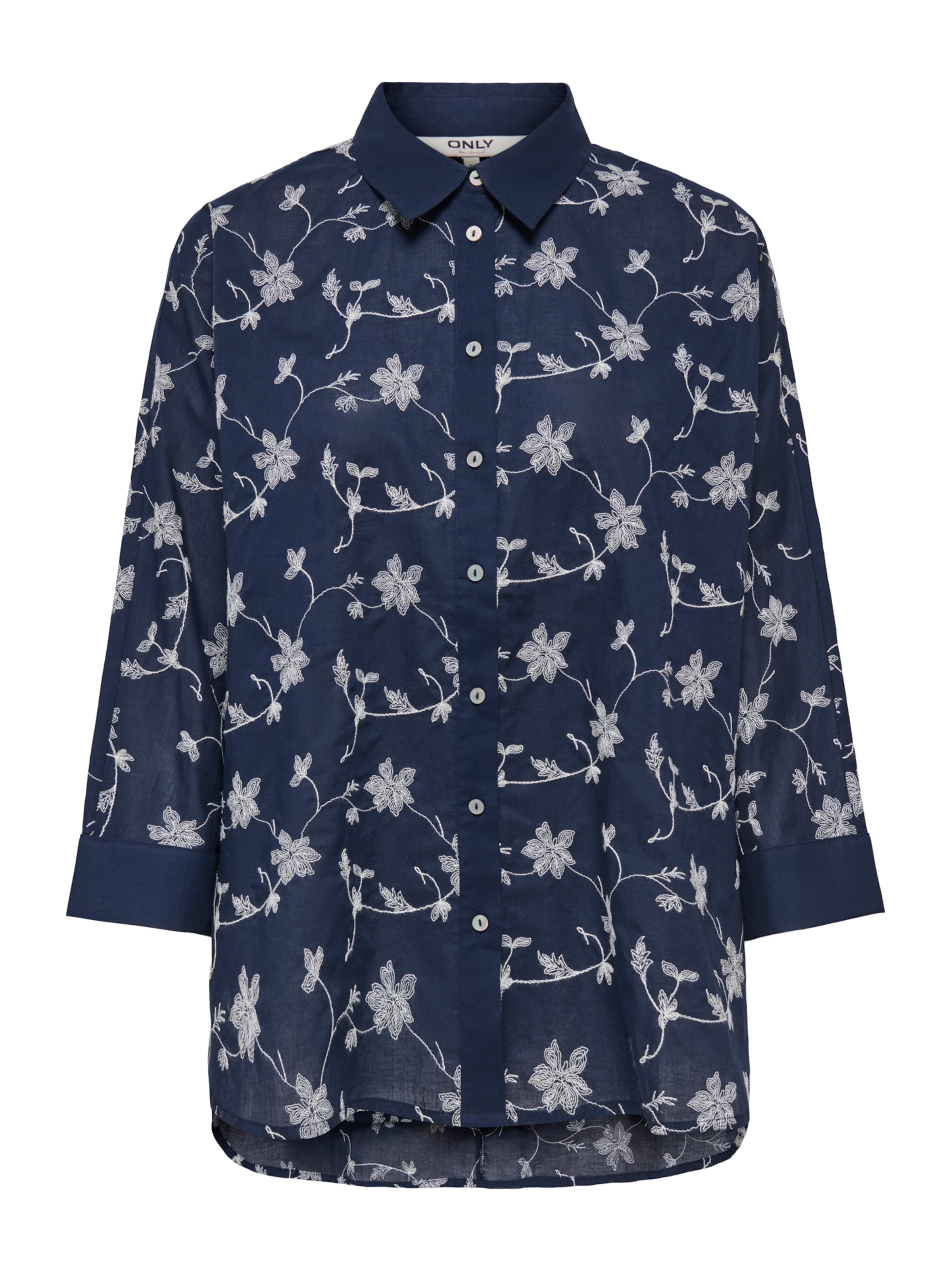 Chemisier 'ONLNew Lina Grace' ONLY en bleu : devant