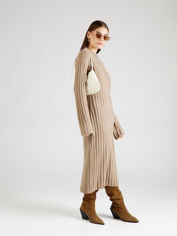 NLY by Nelly Knit dress in Beige