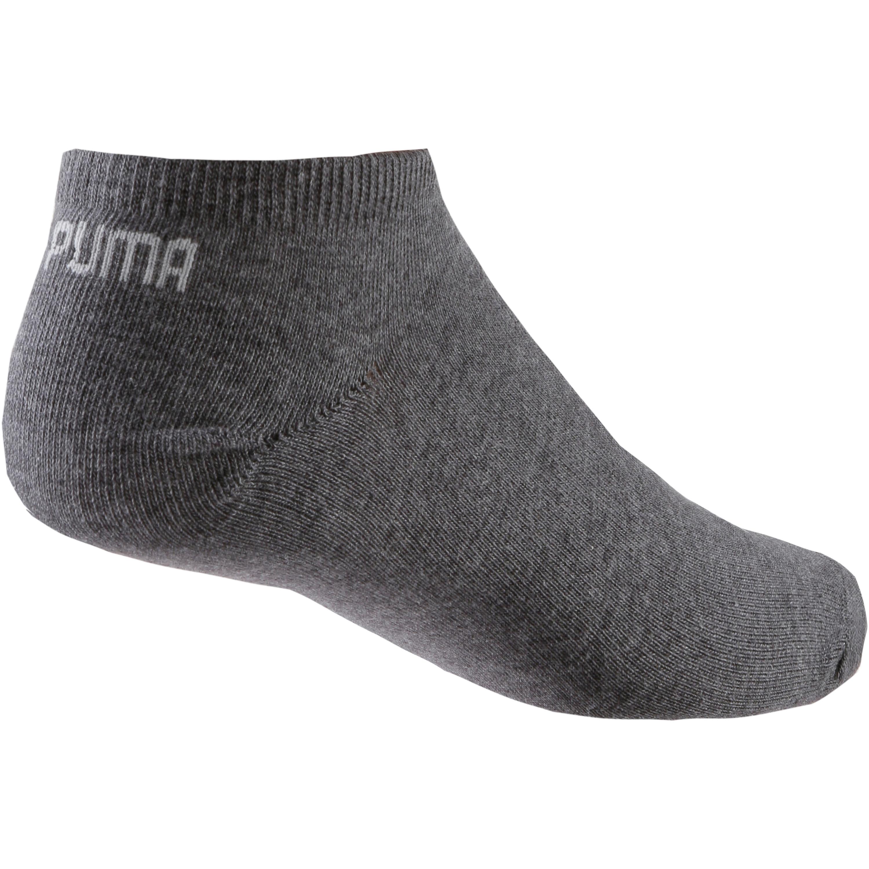 PUMA Socken in Grau, Hellgrau, Dunkelgrau 