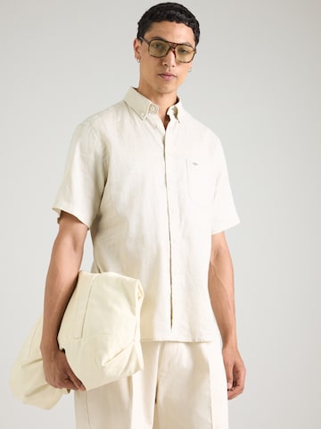 FYNCH-HATTON Regular Fit Paita värissä beige: etupuoli
