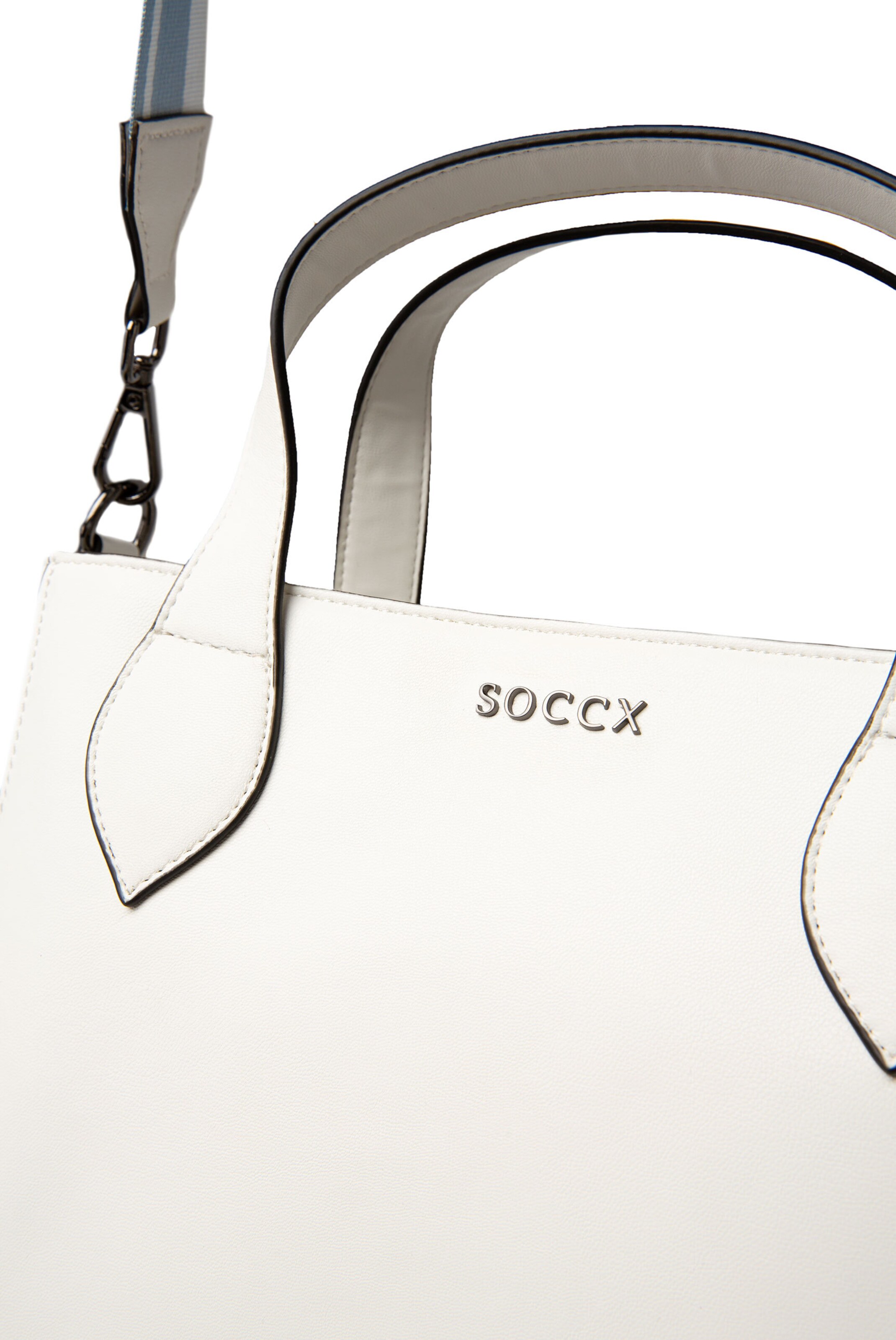 Soccx Handbag in White
