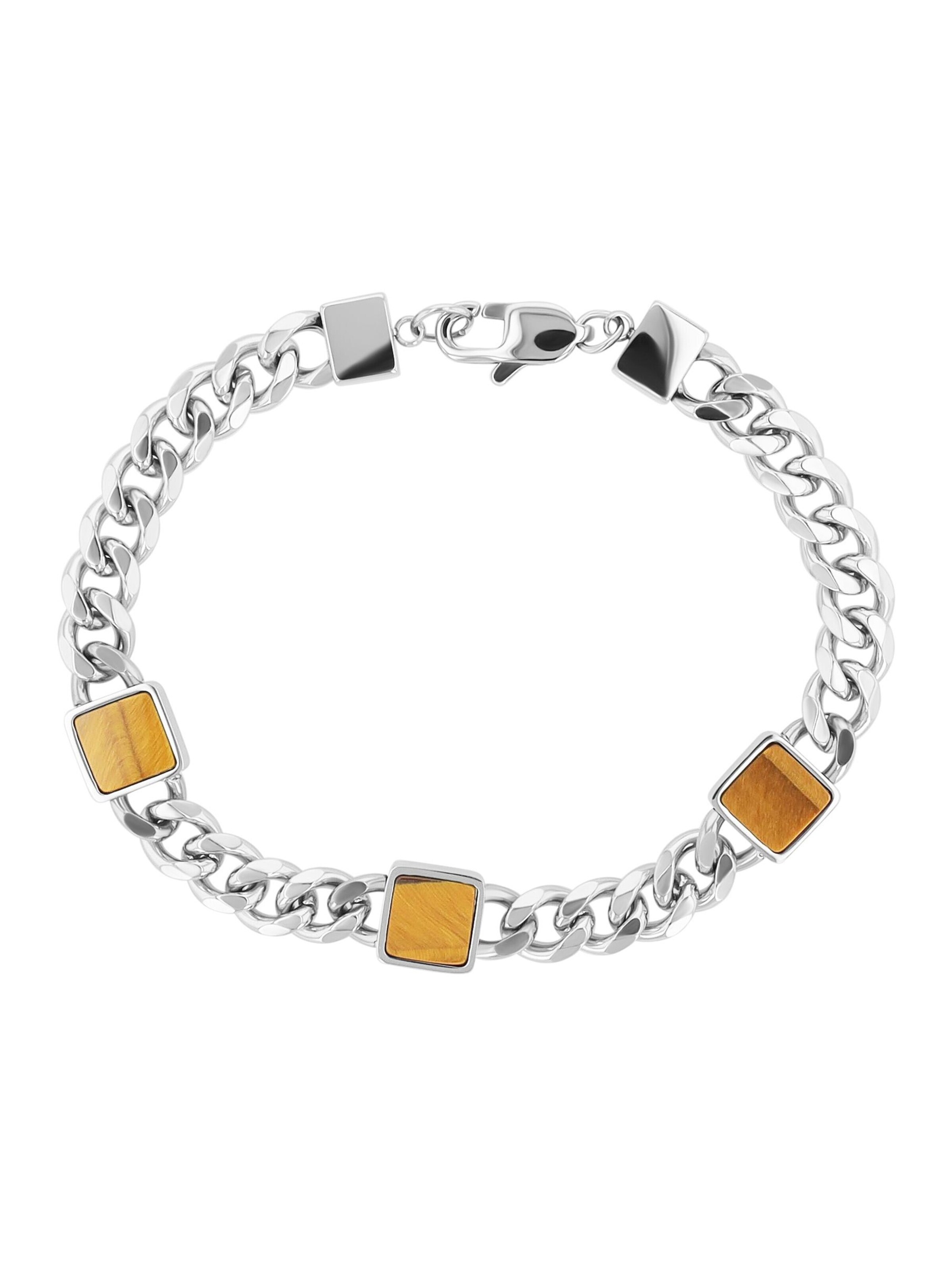 Akzent Bracelet 'Camara, hautverträglich' in Silver: front
