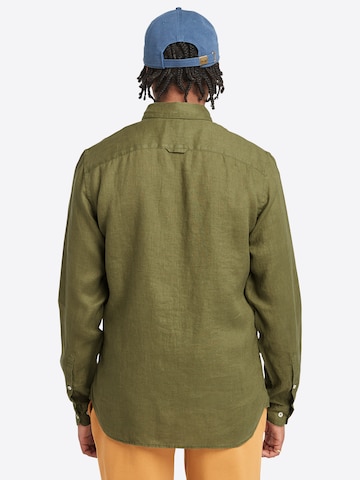 TIMBERLAND - Regular Fit Camisa 'Mill Brook' em verde