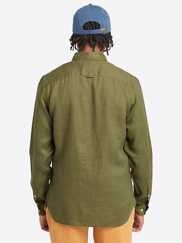 žalia TIMBERLAND Standartinis modelis Marškiniai 'Mill Brook'