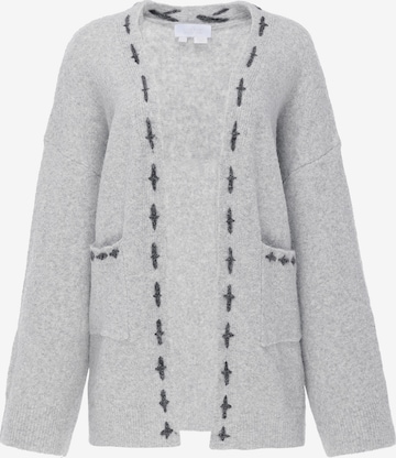 usha WHITE LABEL - Cárdigan en gris: frente