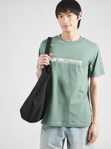zaļš new balance T-Krekls: no priekšpuses