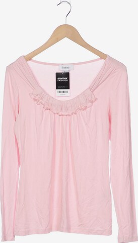 heine Langarmshirt S in Pink: predná strana