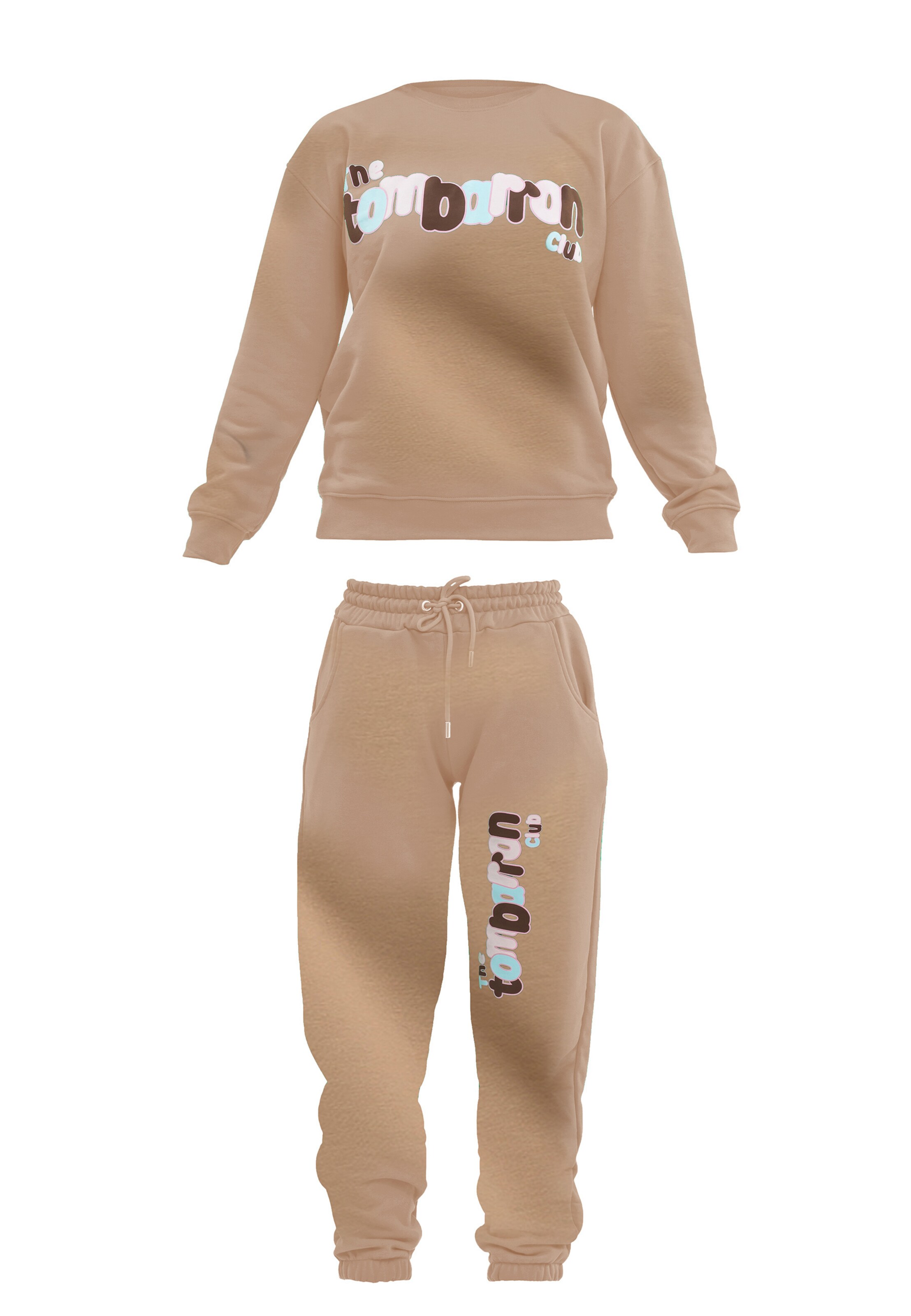 Regular Survêtement Tom Barron en marron : devant