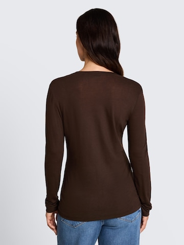 TOM TAILOR Shirt in Braun